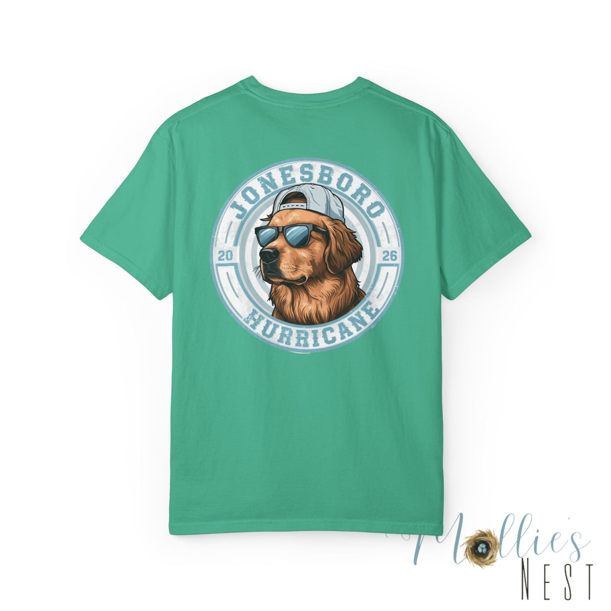 T-Shirt — Jonesboro Hurricane Golden Retriever Logo Tee