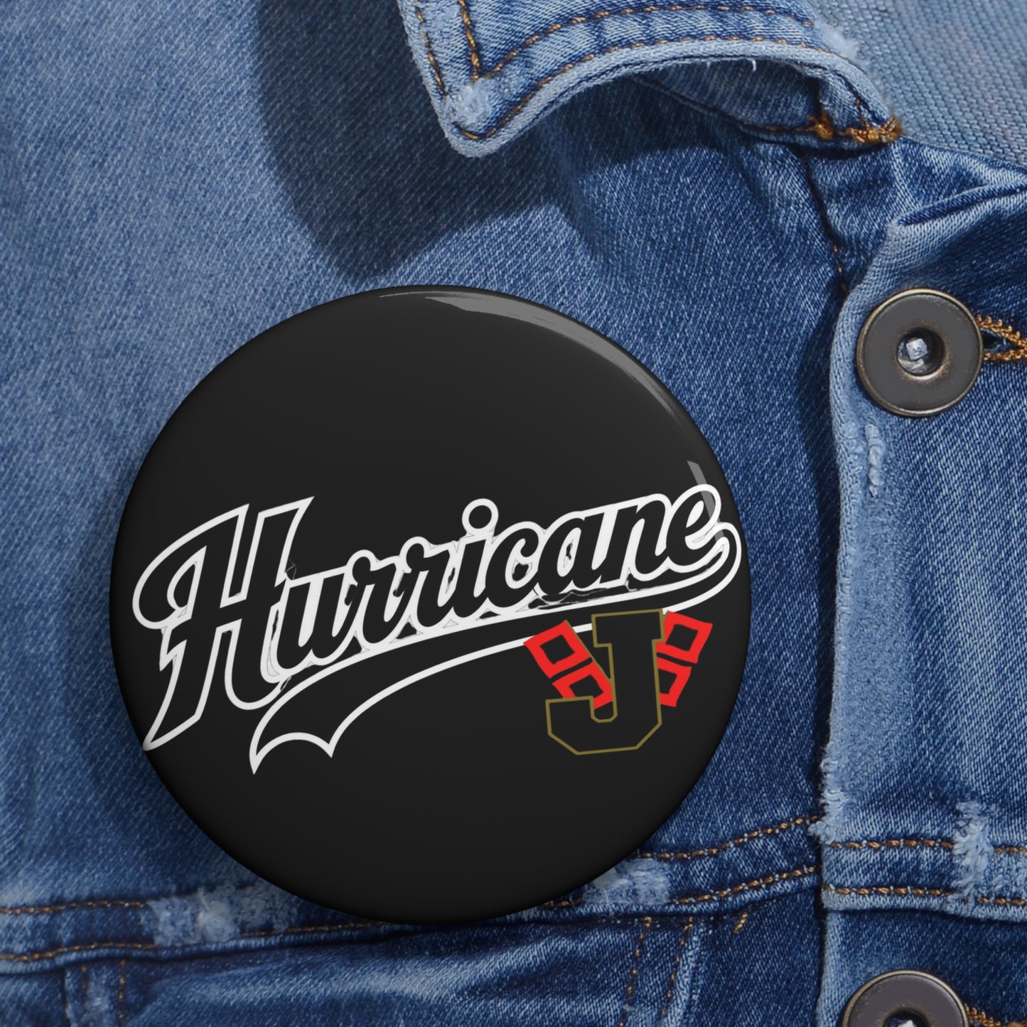Jonesboro Hurricane - "HURRICANE" Button 8