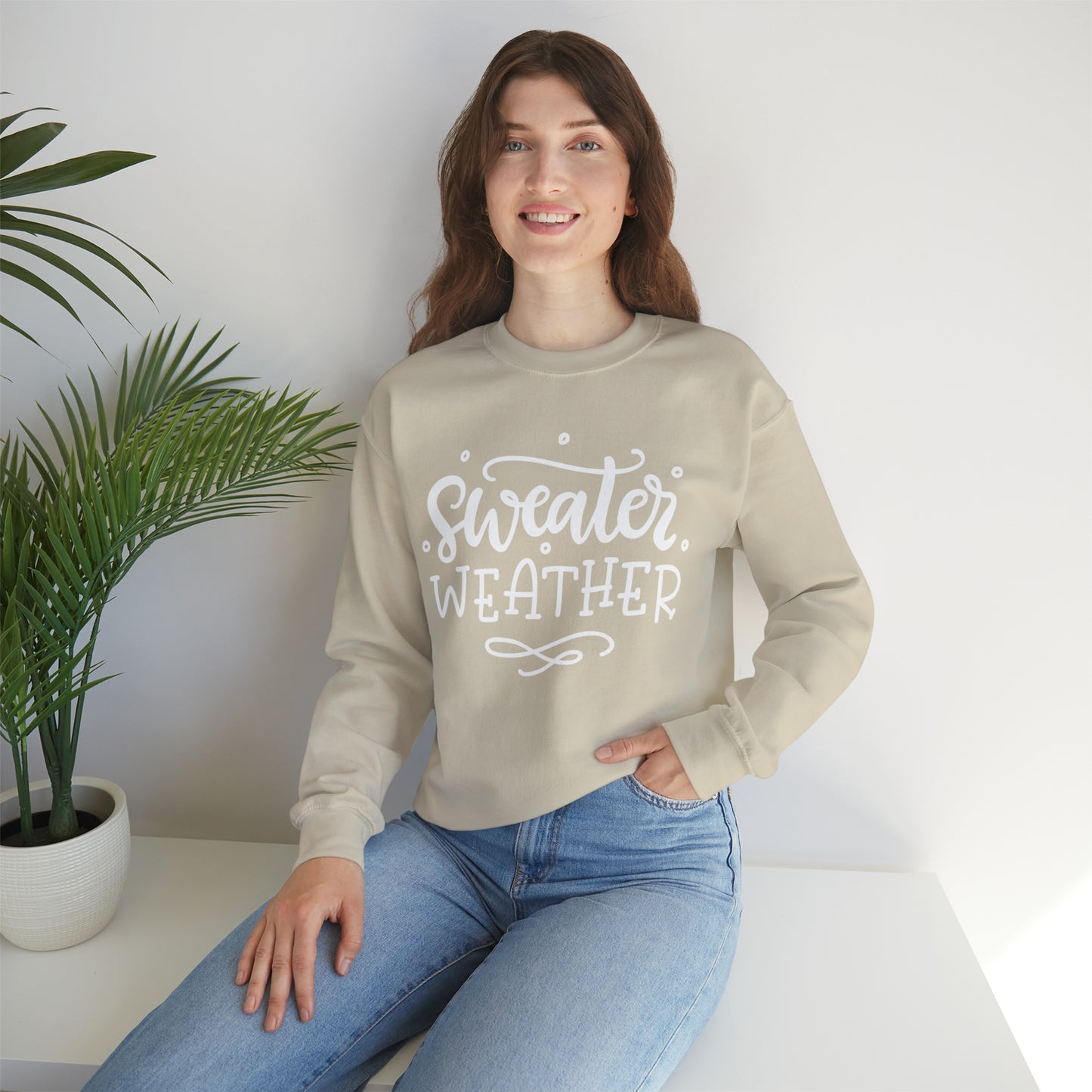 Sweater Weather Unisex Heavy Blend™ Crewneck Sweatshirt
