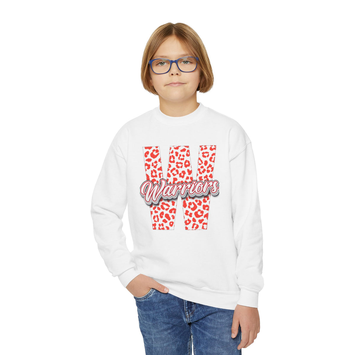 YOUTH. Westside Warriors Youth Crewneck Sweatshirt