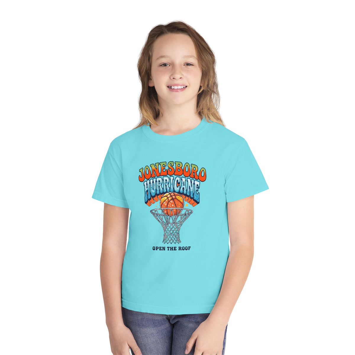 Youth RETRO Jonesboro Basketball Tee.