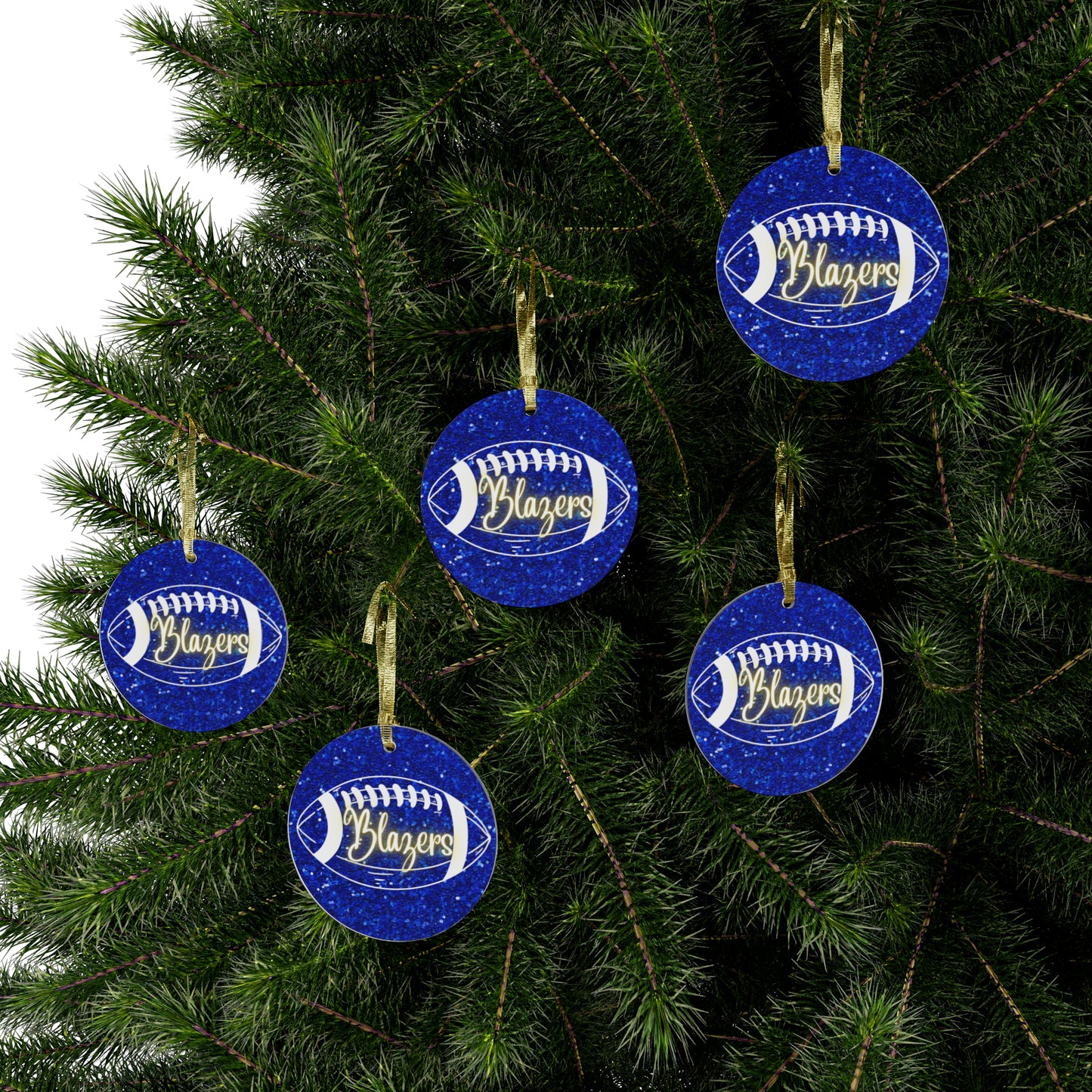 Blazer Football Acrylic Ornament