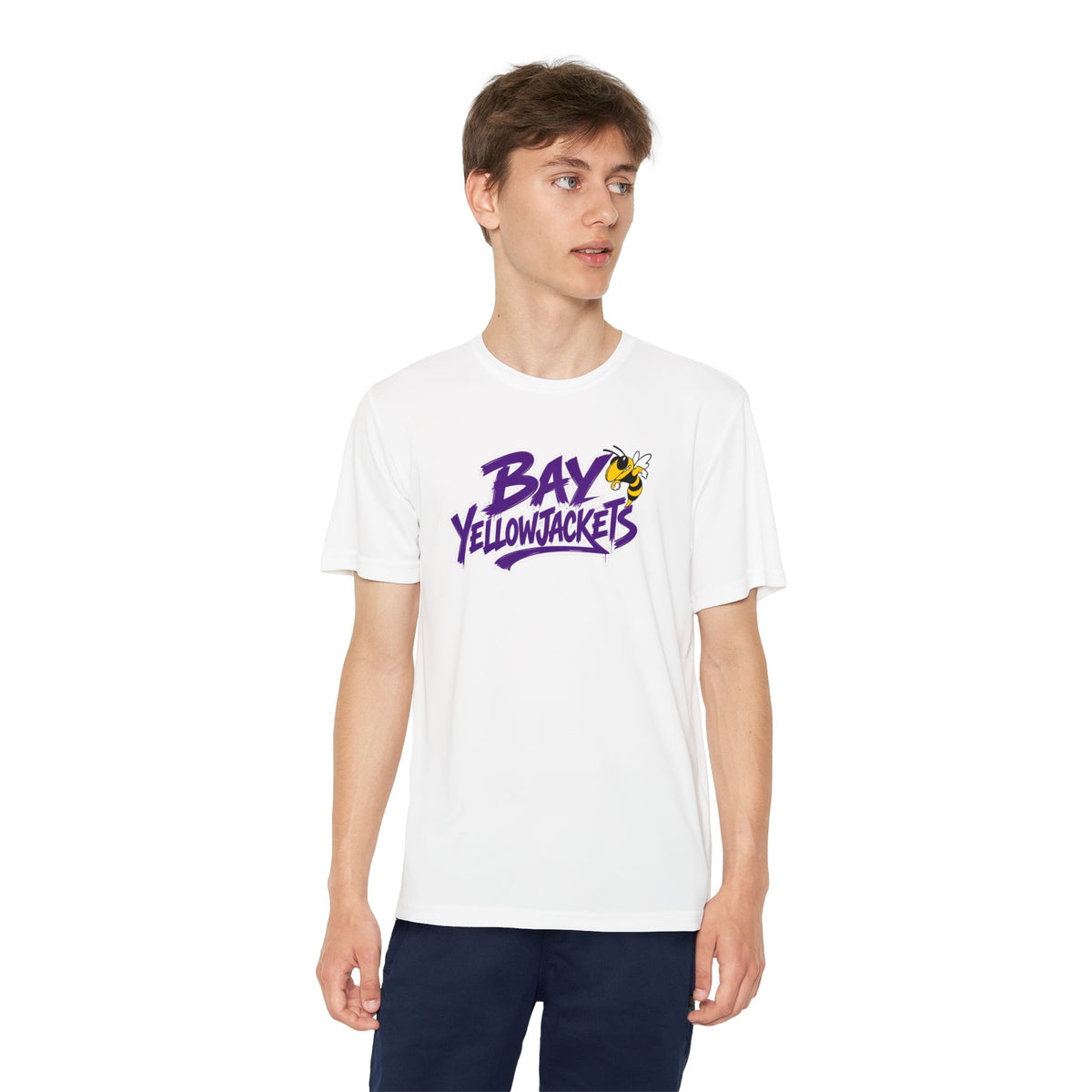 Bay Yellowjackets Youth DRIFIT Logo Shirt