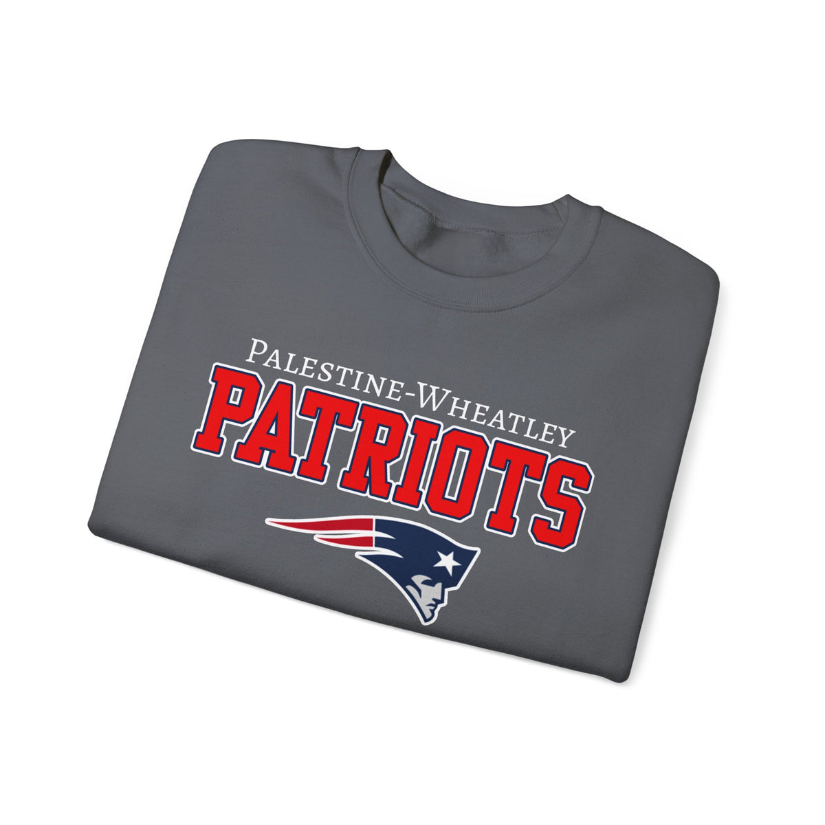 ADULT. Palestine-Wheatley Patriots Crewneck Sweatshirt