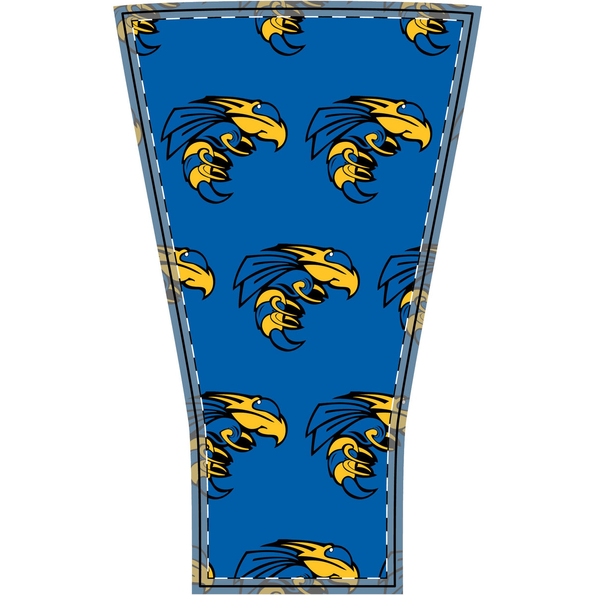 Blue Sheridan Yellowjackets Logo Arm Sleeve — Compression Sports Sleeve for Athletes & Fans