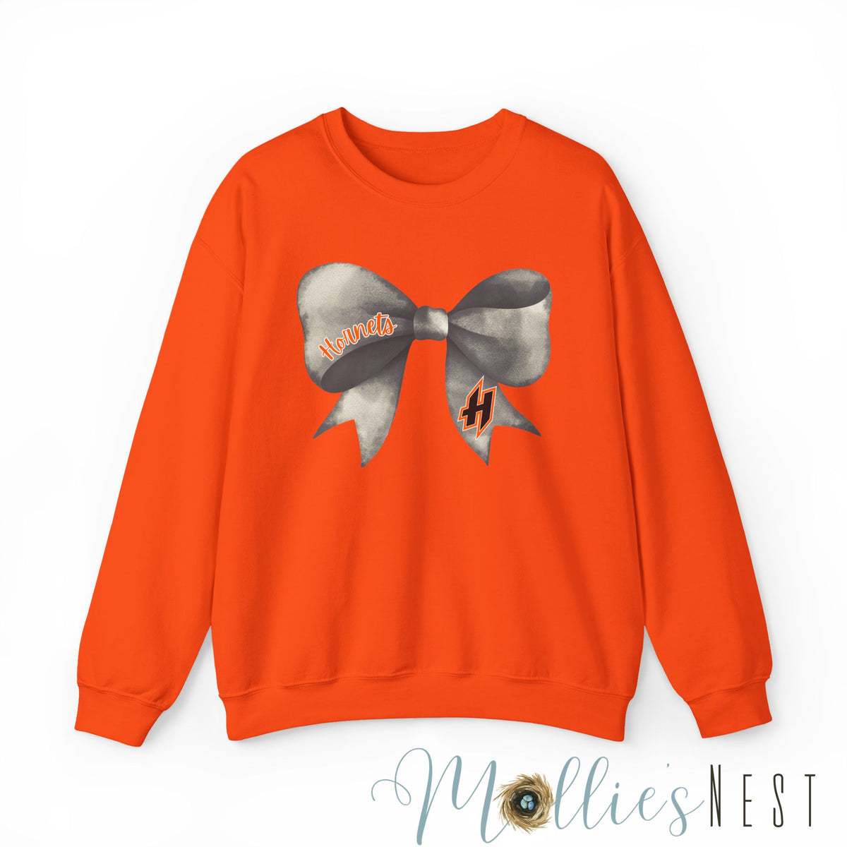 ADULT. Harrisburg Hornet Bow Sweatshirt