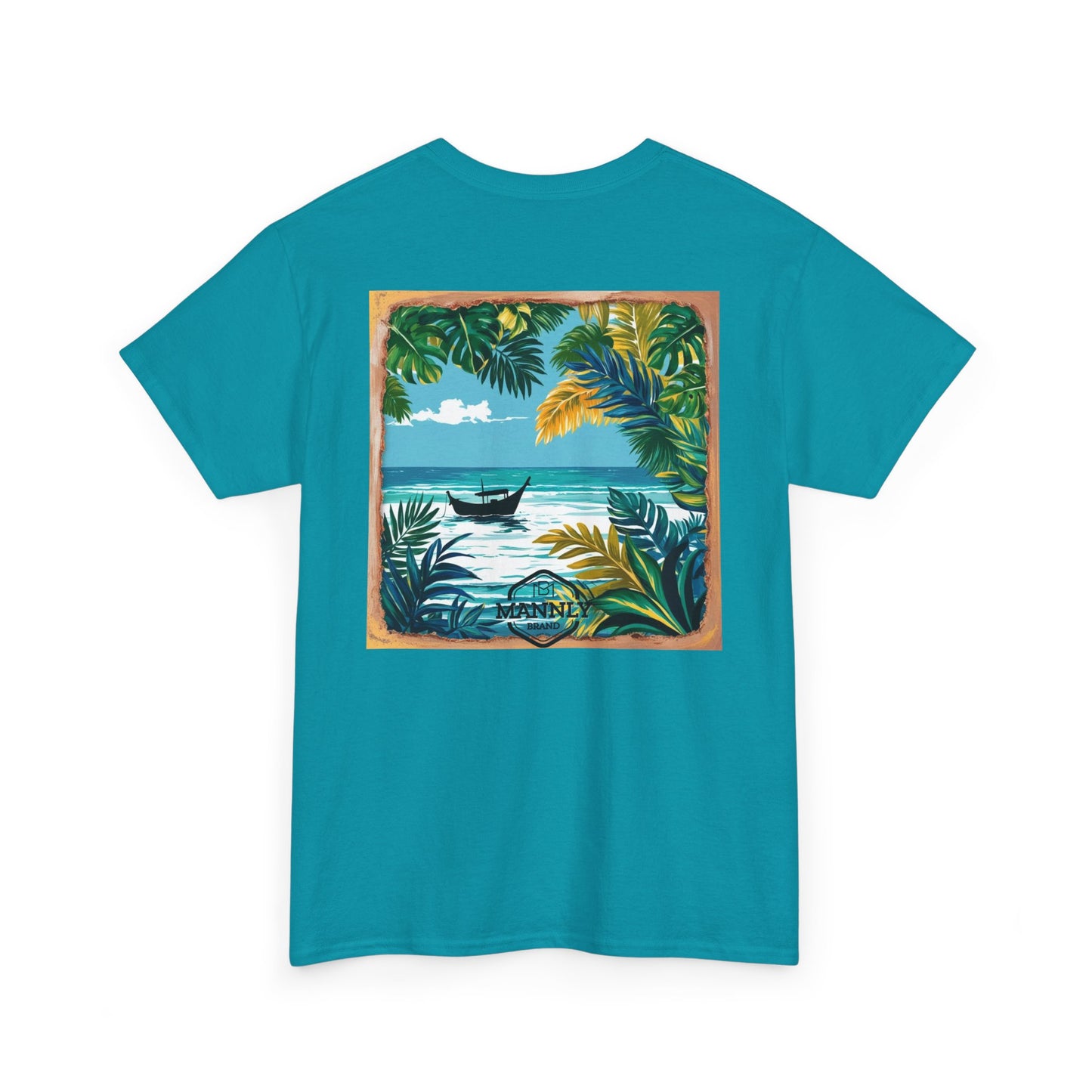 Graphic Tee - Mannly Brand Design. Tropical