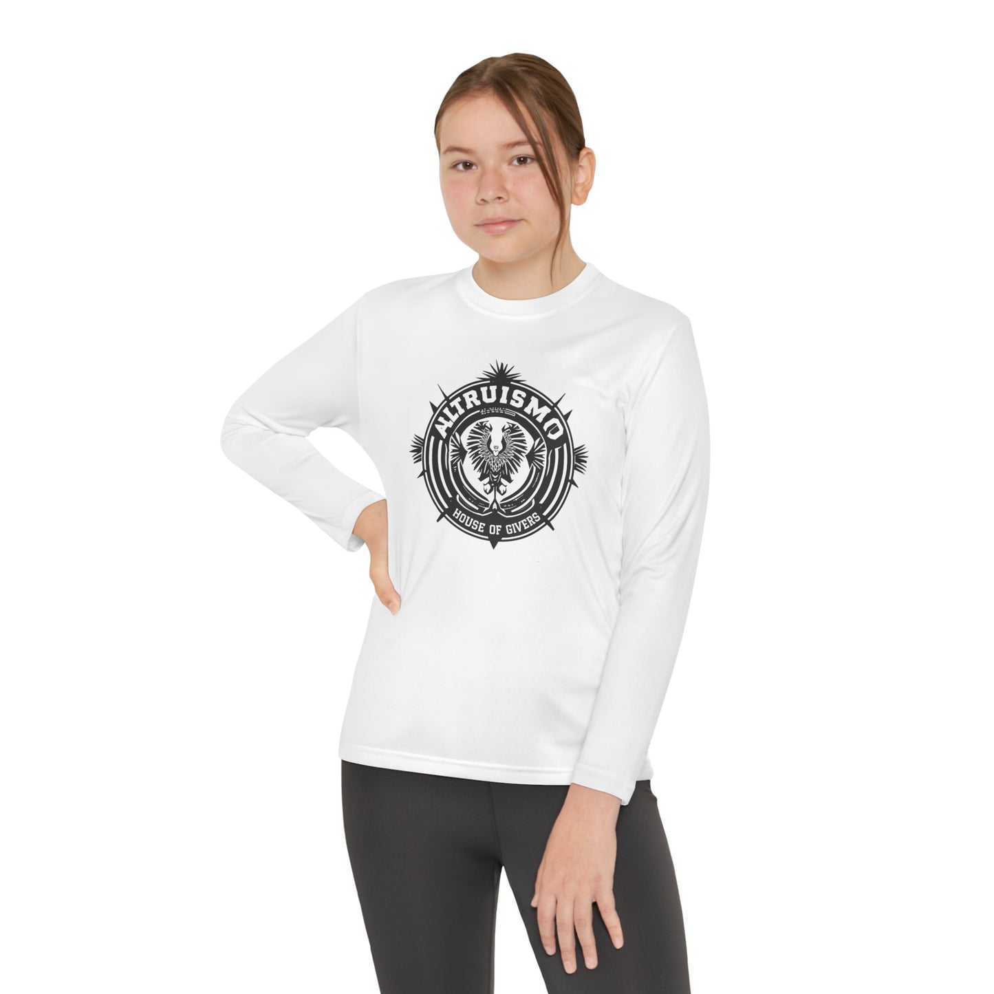 Youth Long Sleeve Performance Tee - Altruismo House DRIFIT