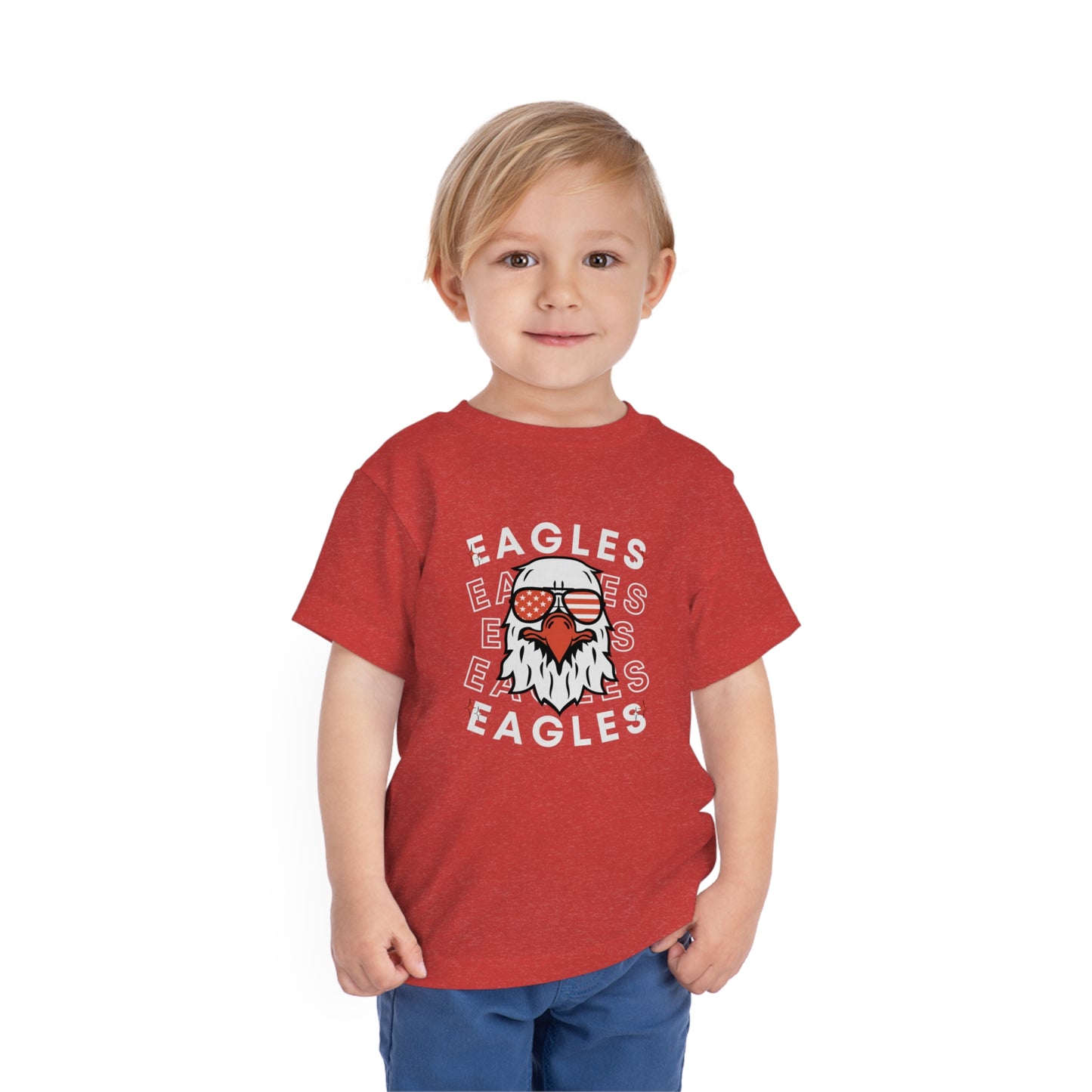 Eagles Sunglasses Toddler Short Sleeve Tee