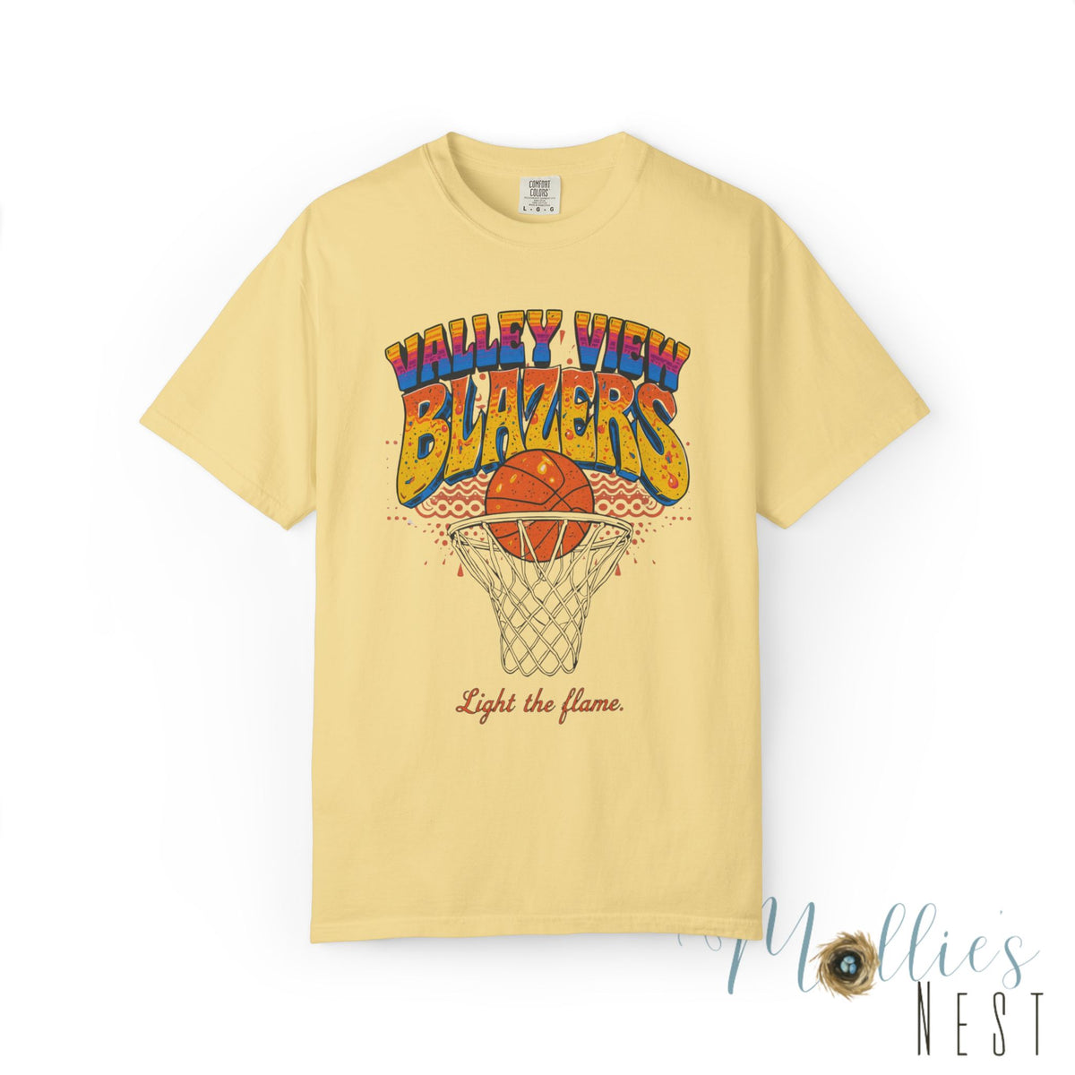 Retro Basketball T-Shirt | Valley View Blazers ADULT