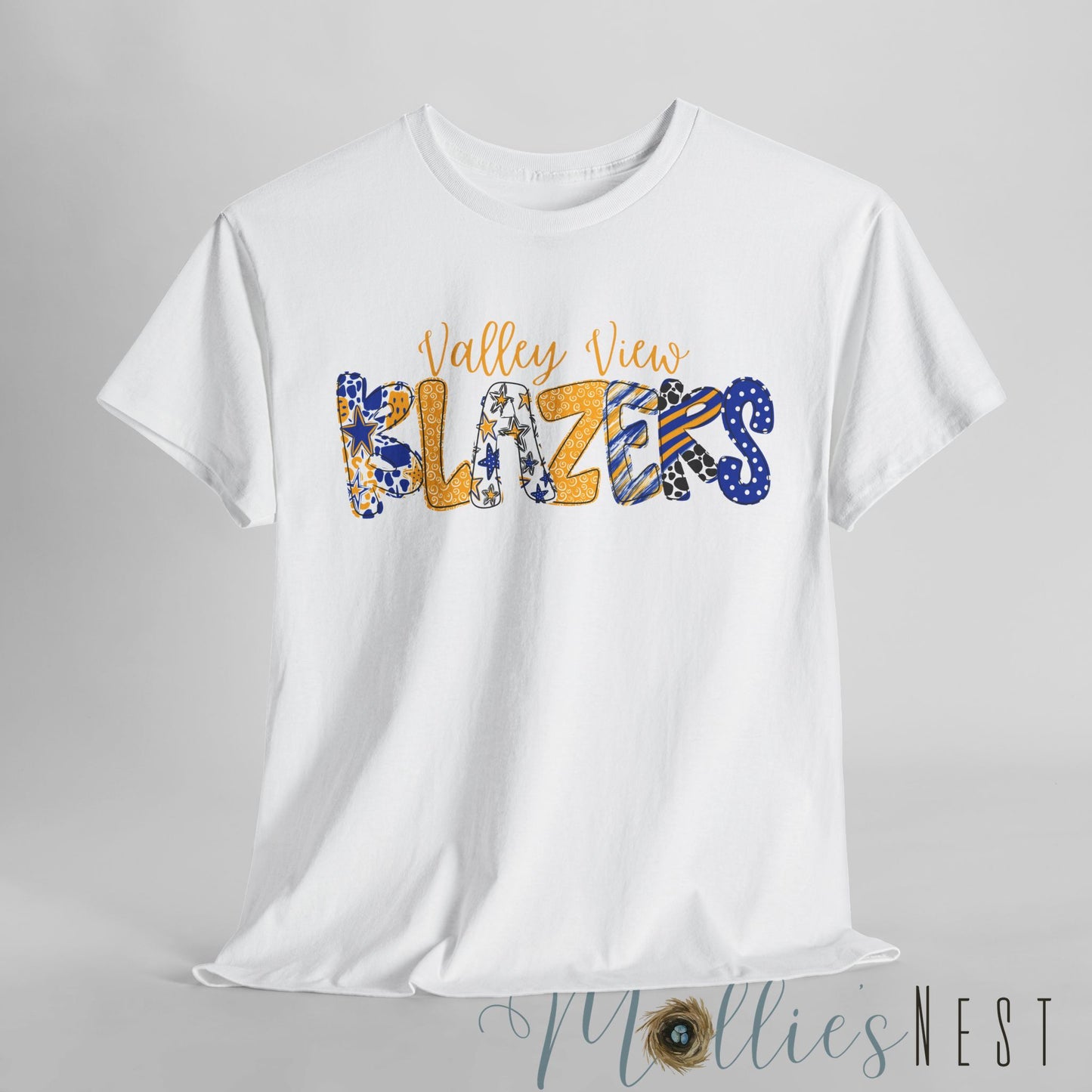 Valley View Blazers Unisex Heavy Cotton Tee