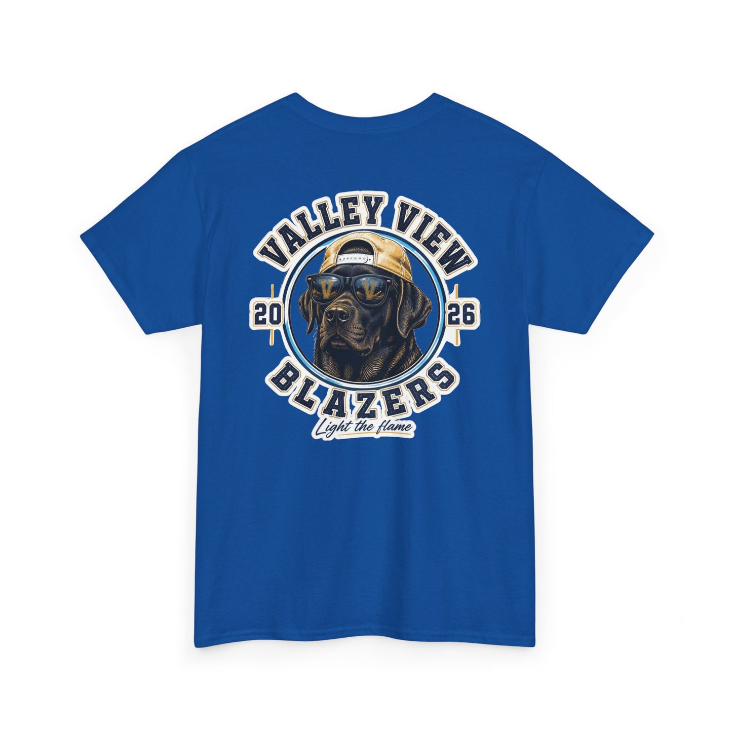 Valley View Blazers. Black Lab 2026 T‑Shirt — Dog Logo Tee