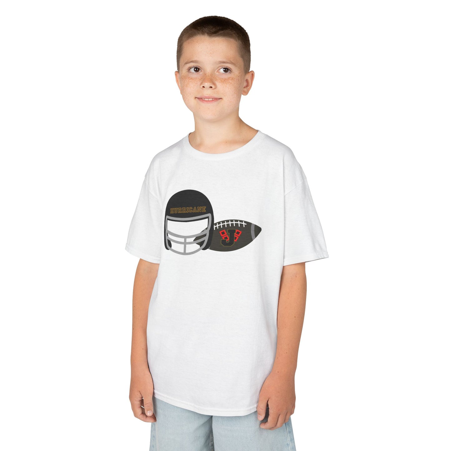 Youth Football Helmet Tee - Jonesboro