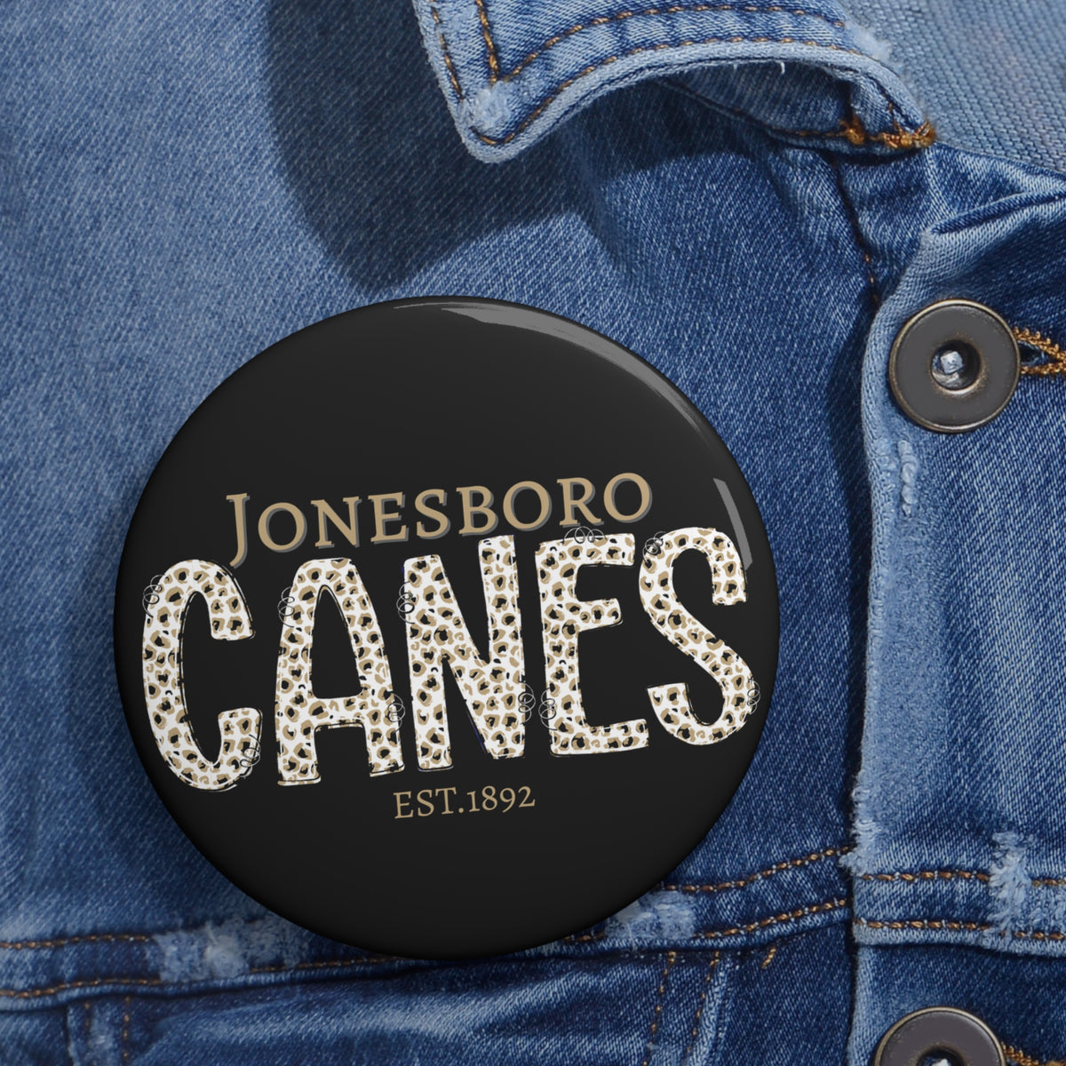 Jonesboro Hurricane Est. 1892 - BUTTON 3