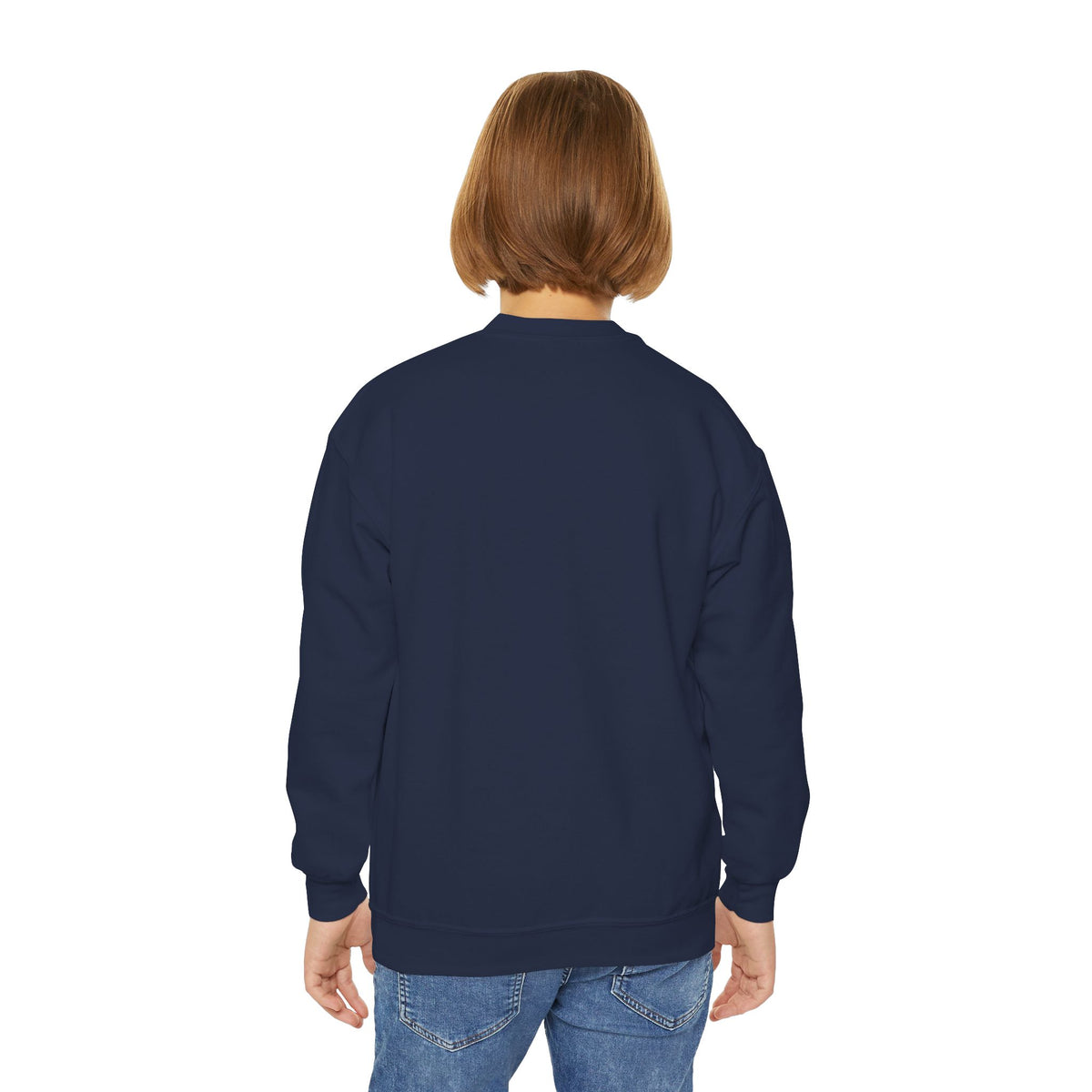 Youth Leopard B Monogram “BANDITS” Crewneck Sweatshirt