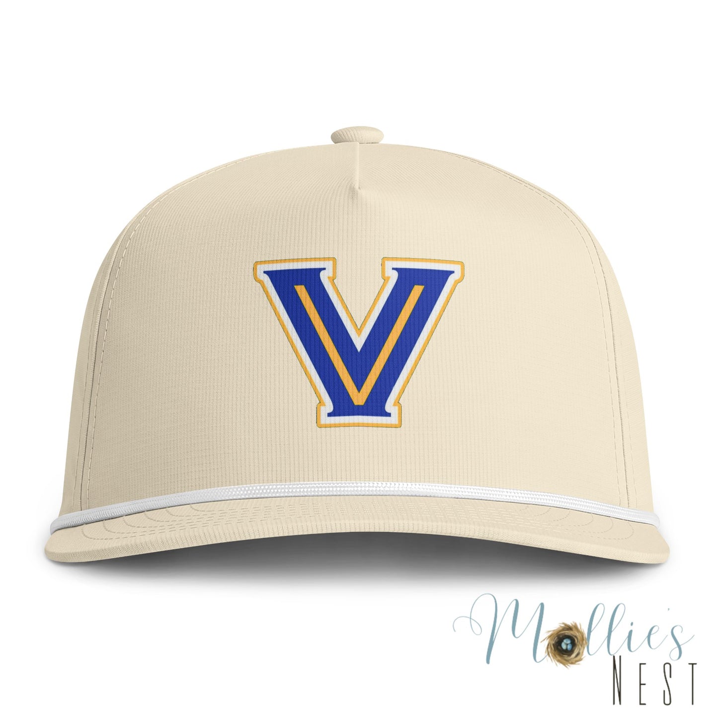 Sunwashed Rope Cap — Valley View Blazers 'V' Embroidered Baseball Hat