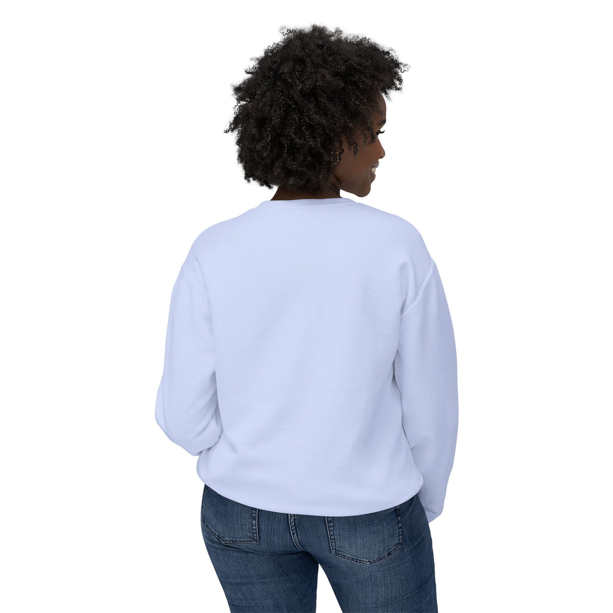 Lightweight Graphic Sweatshirt. BLAZERS Leopard Letters