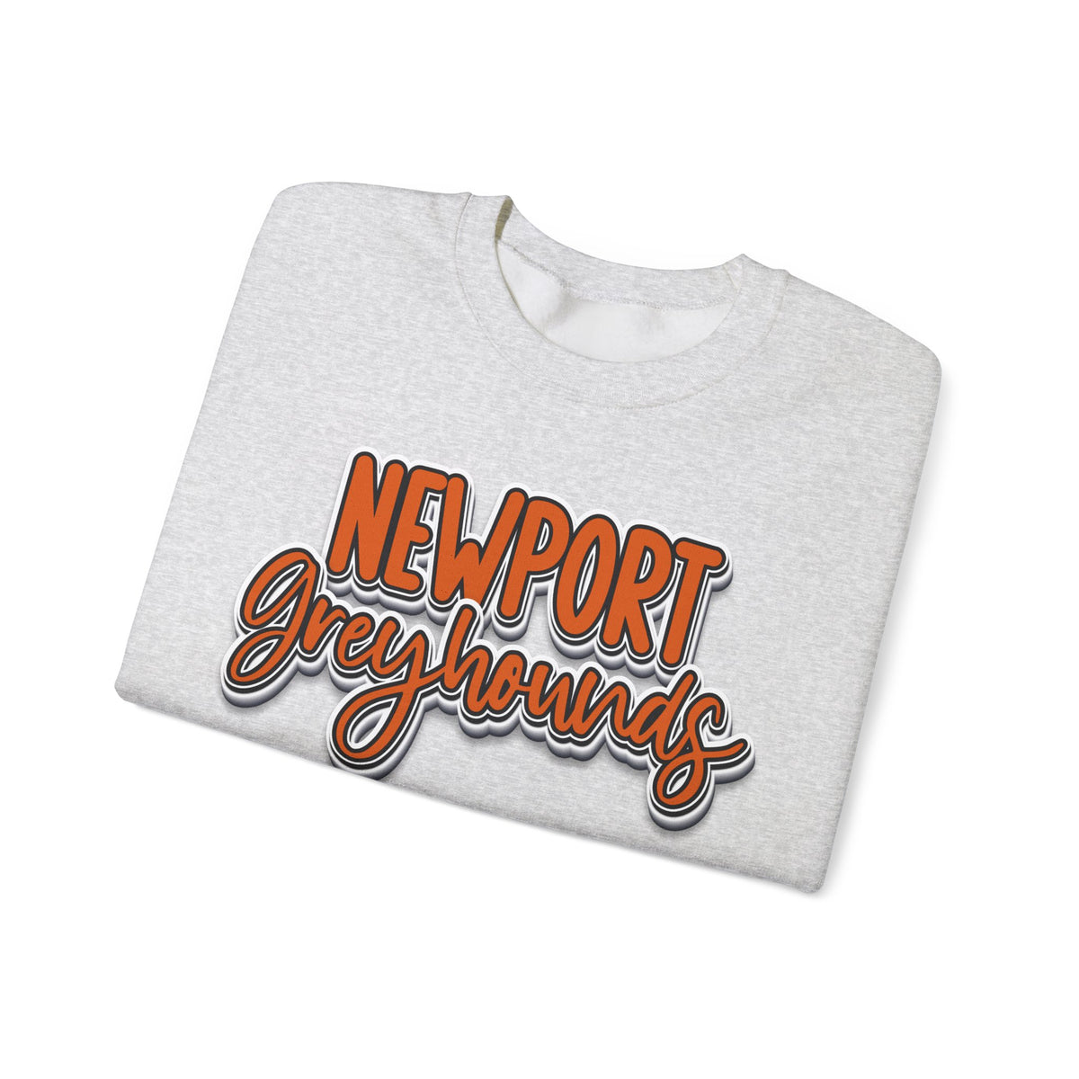 Newport Greyhounds Crewneck Vintage Graphic Sweatshirt