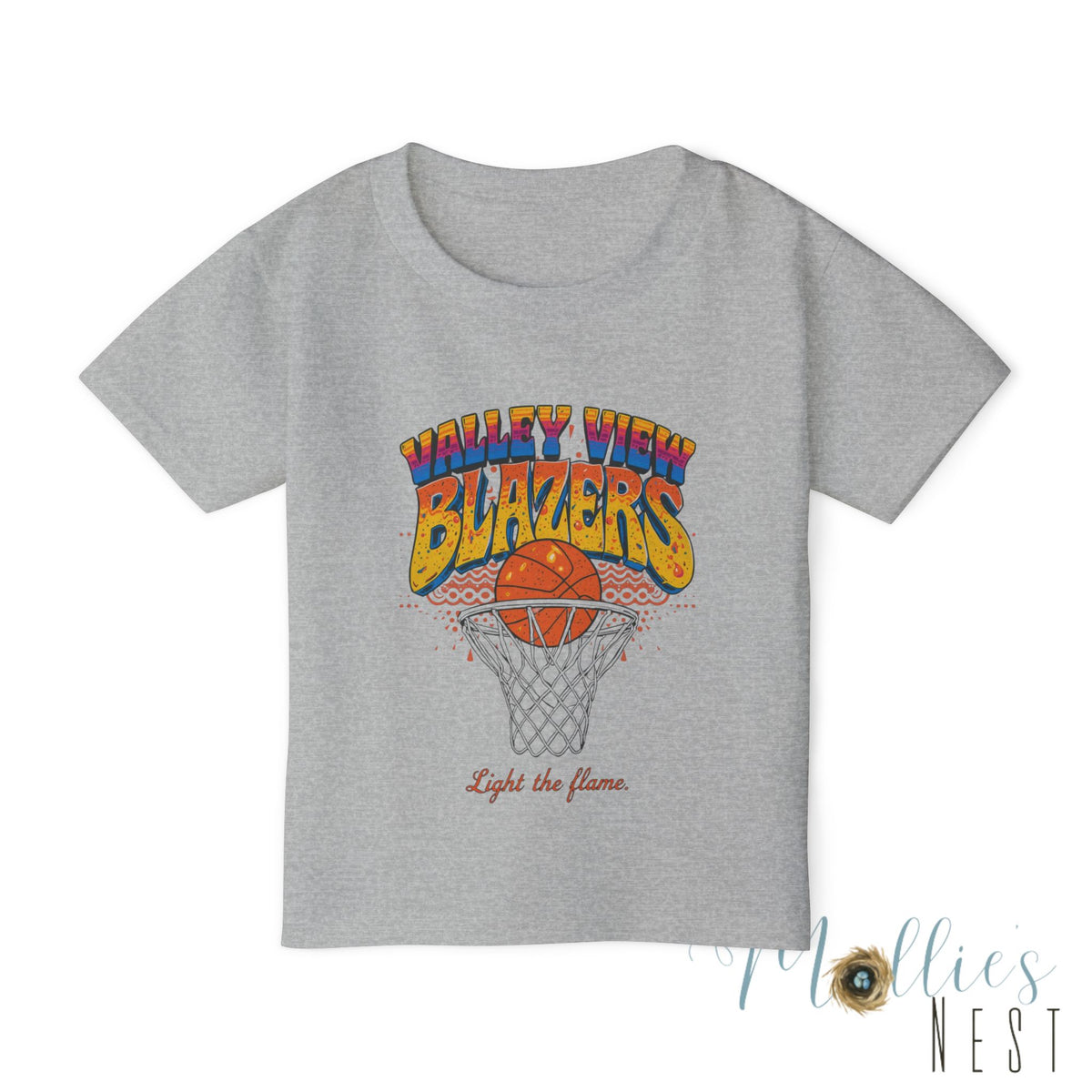 Toddler. Retro Valley View Basketball