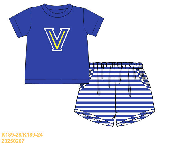 *Preorder* - Valley View Appliqué Shirt - (Shorts sold separately)