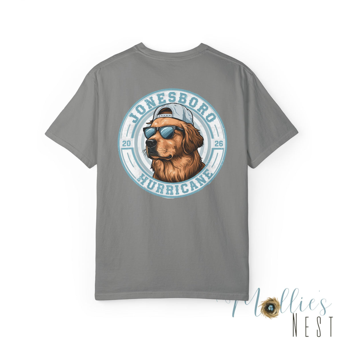 T-Shirt — Jonesboro Hurricane Golden Retriever Logo Tee