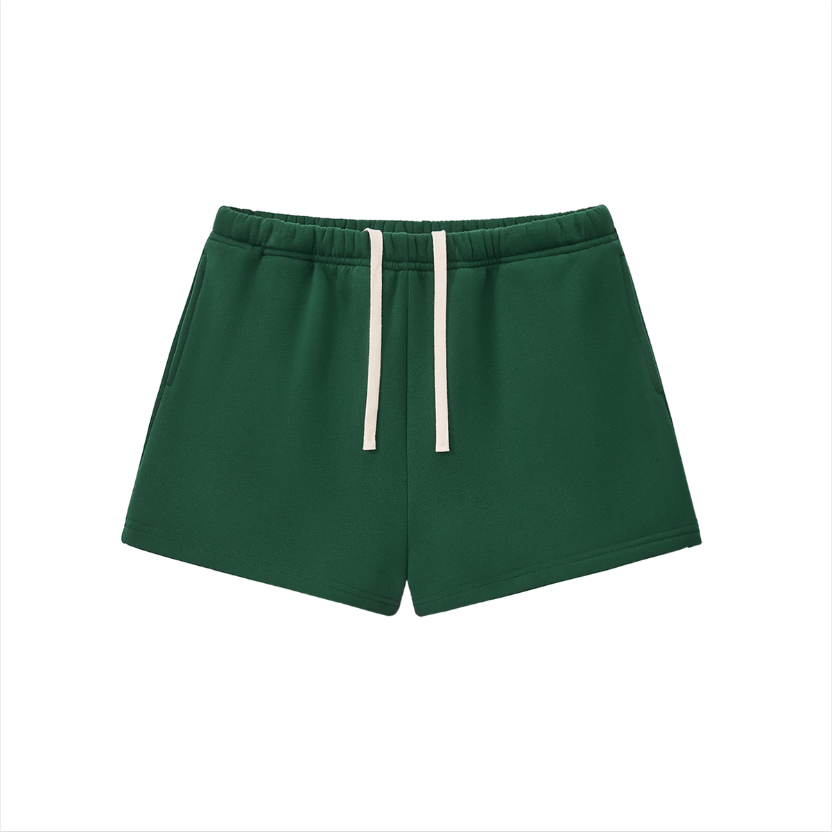 Fleece Drawstring Sweatshorts - Mock Neck Match*