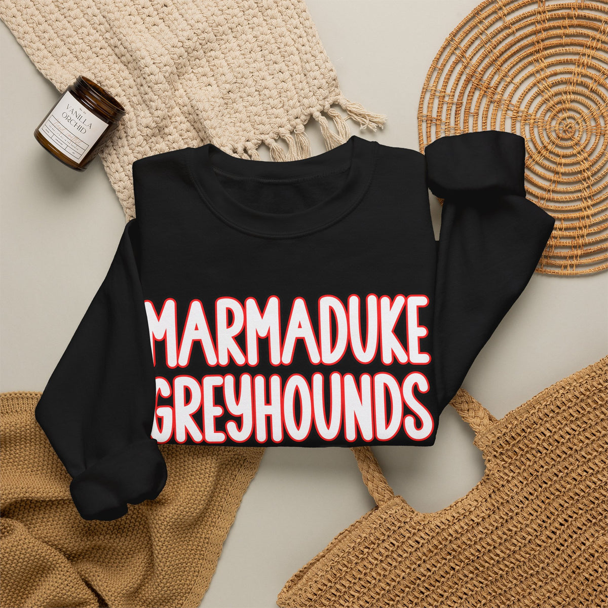 Adult Marmaduke Greyhounds Crewneck Sweatshirt