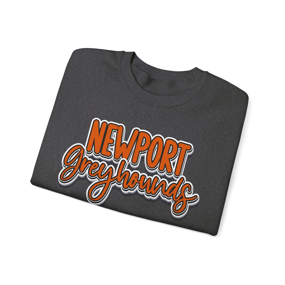 Newport Greyhounds Crewneck Vintage Graphic Sweatshirt