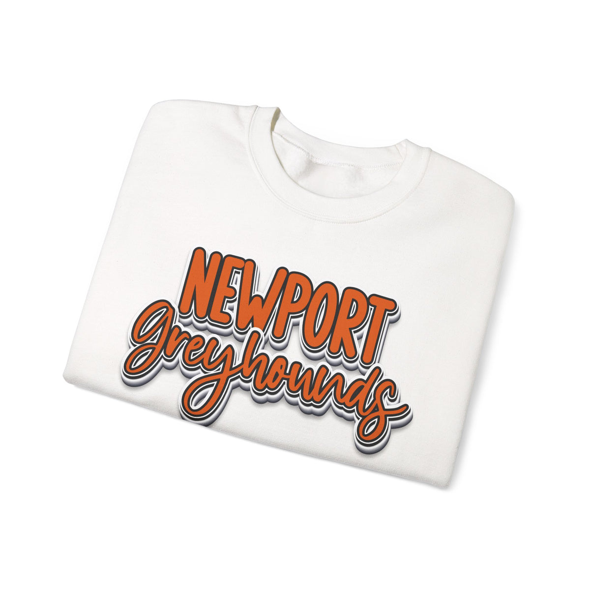 Newport Greyhounds Crewneck Vintage Graphic Sweatshirt