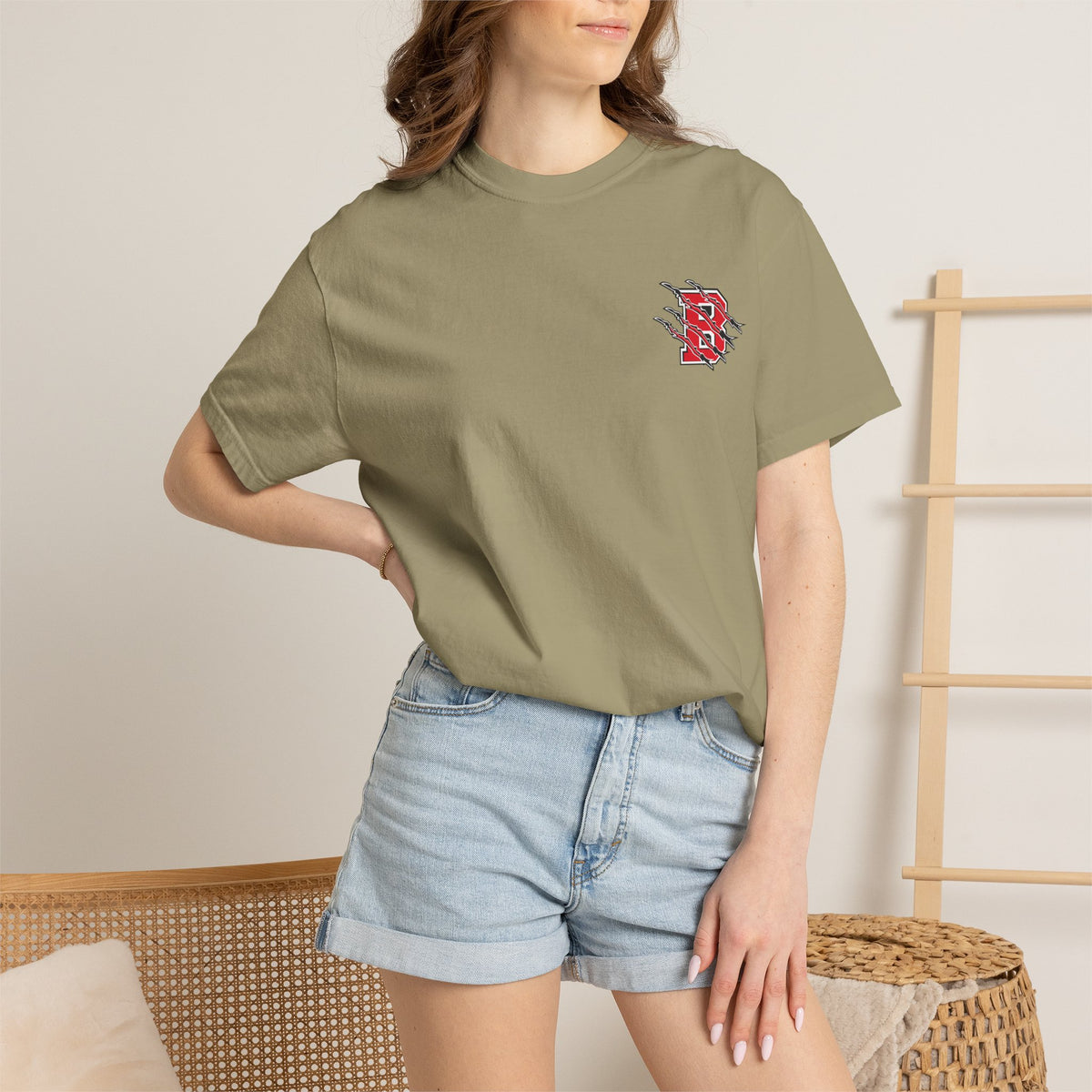 Bearcats Gameday Football T-Shirt — Brookland, Arkansas Helmet Graphic