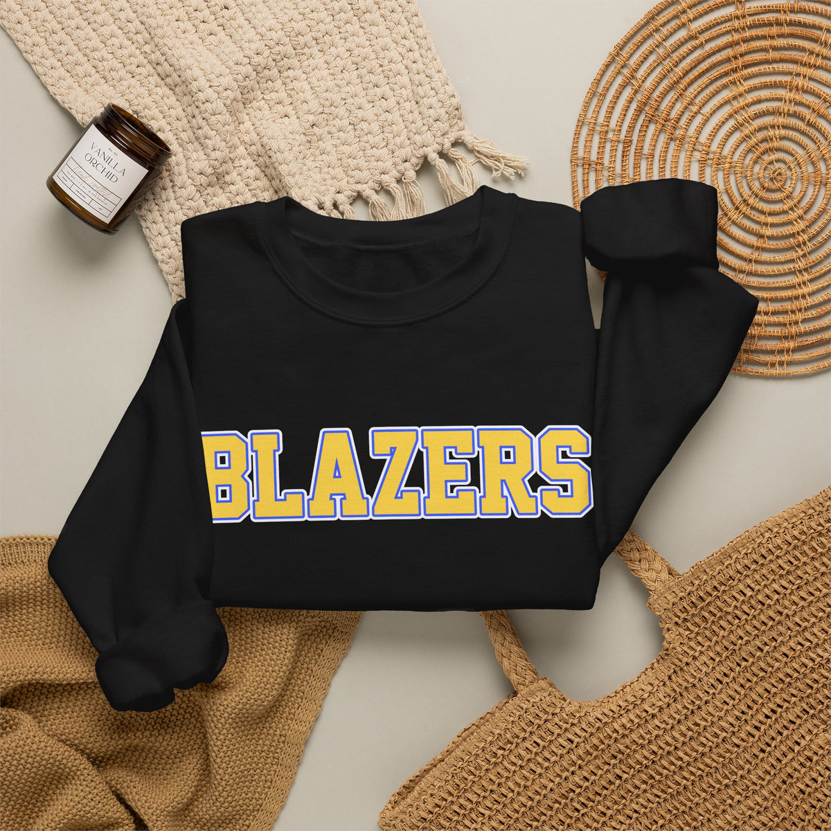 ADULT. Blazers Classic. Spirit Crewneck Sweatshirt