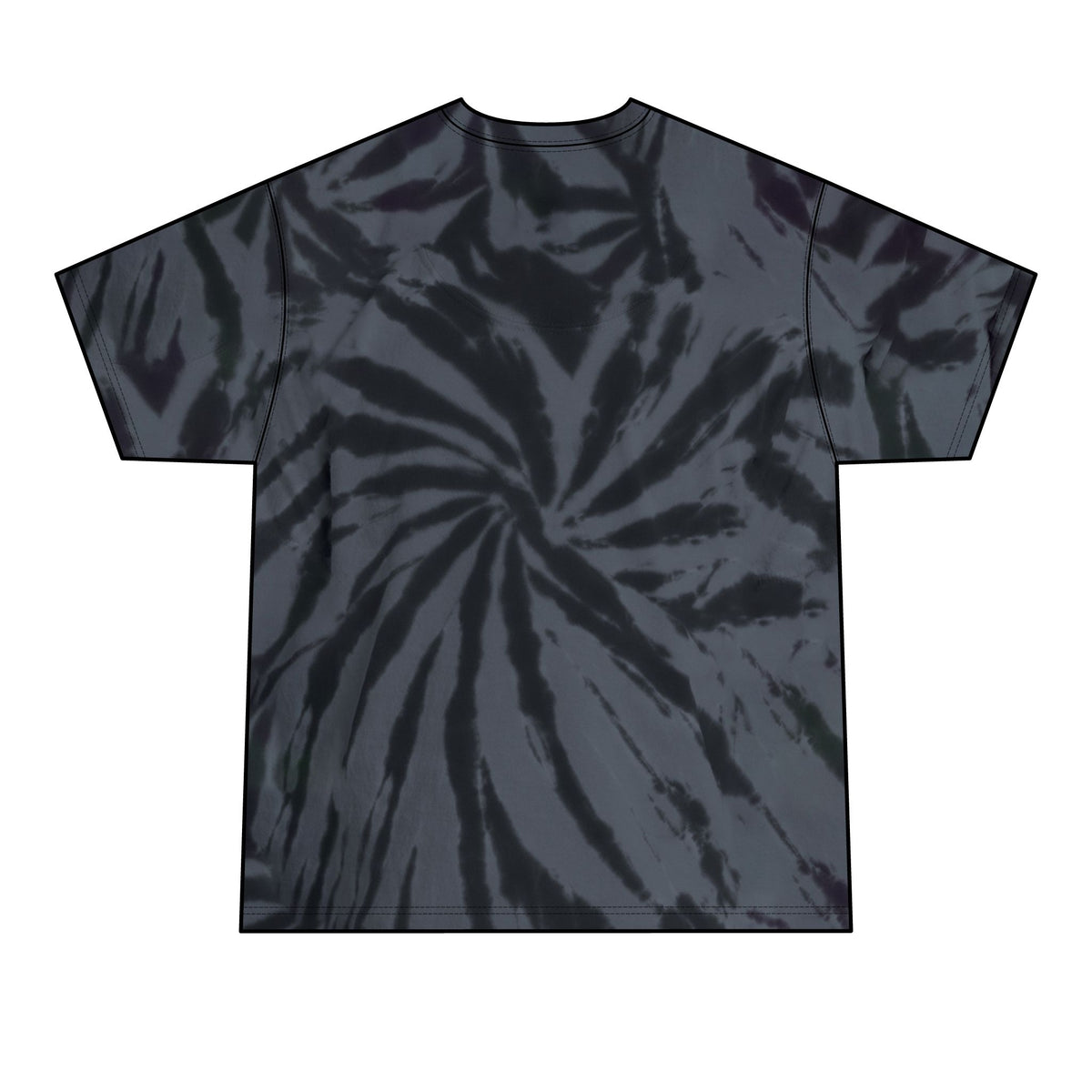 Altruismo - ADULT - Black Spiral Tie-Dye Tee