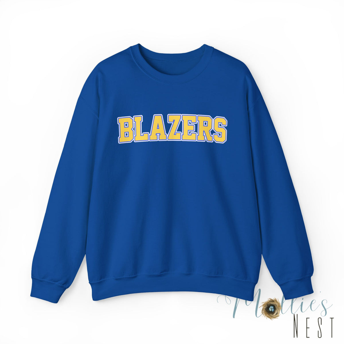 ADULT. Blazers Classic. Spirit Crewneck Sweatshirt
