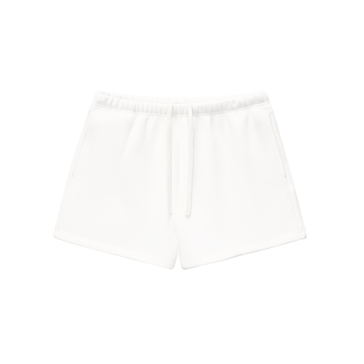 Fleece Drawstring Sweatshorts - Mock Neck Match*