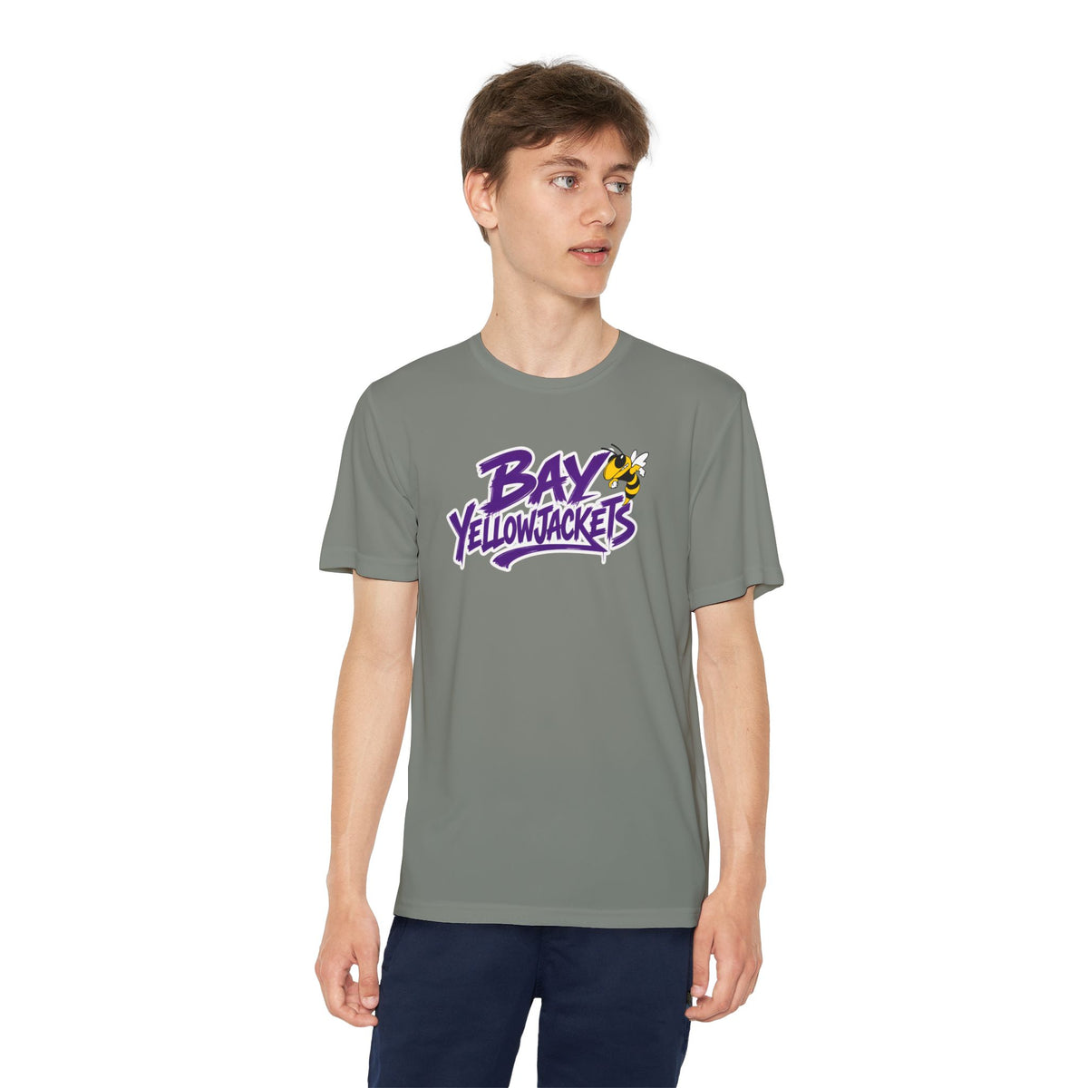 Bay Yellowjackets Youth DRIFIT Logo Shirt