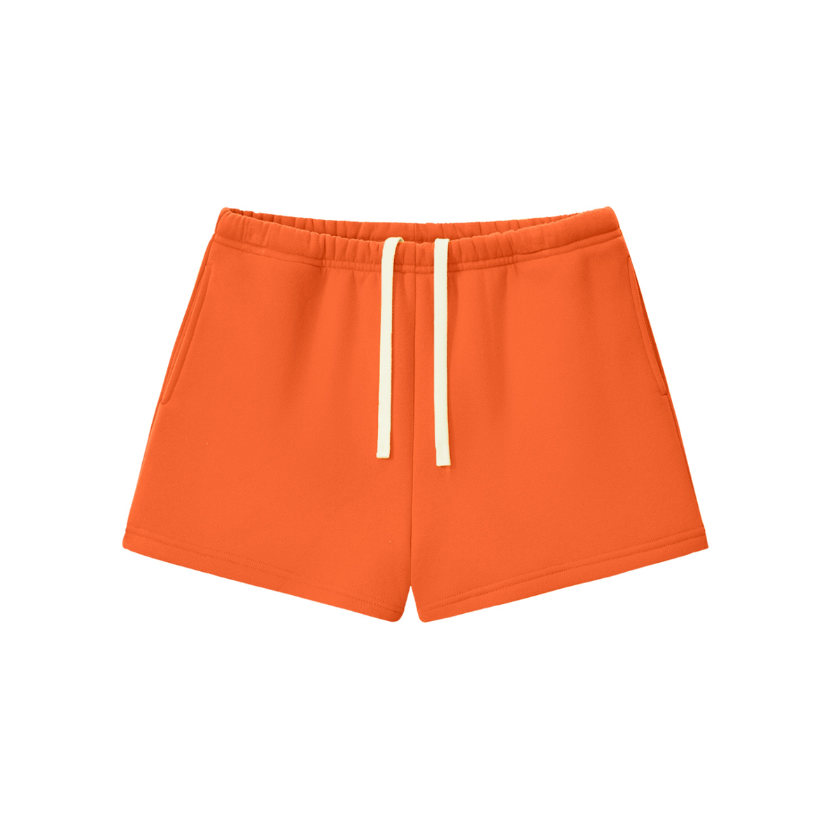 Fleece Drawstring Sweatshorts - Mock Neck Match*