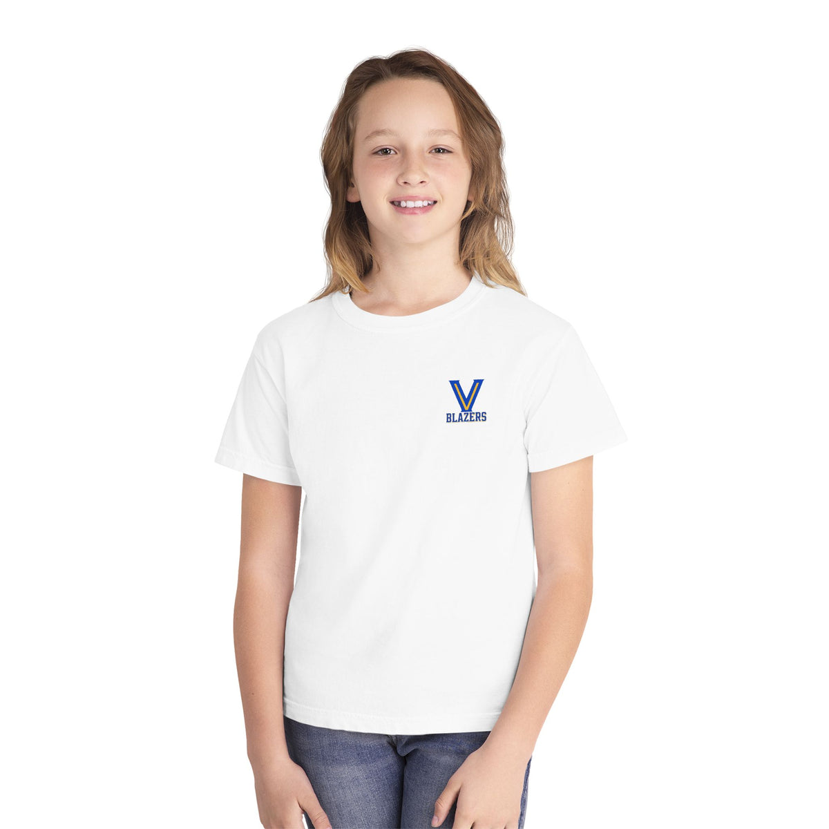 Youth Sports Tee, Valley View Blazers T-Shirt, "Where Legends Are Made"