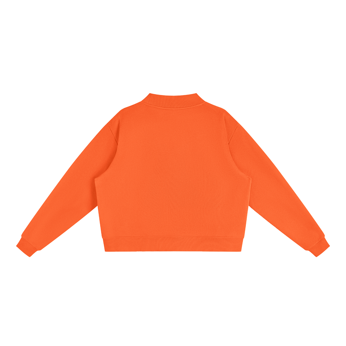 McCrory Jaguars. with mascot Fleece Mock-Neck Crew Sweatshirt