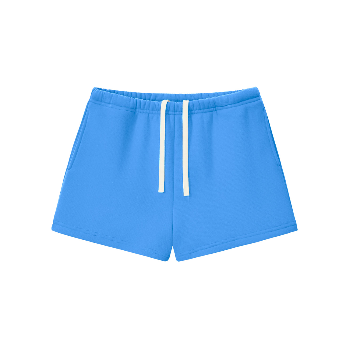 Fleece Drawstring Sweatshorts - Mock Neck Match*