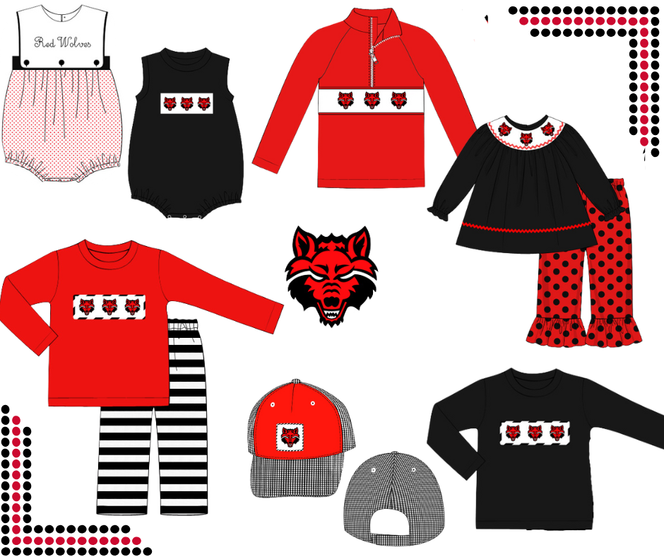 PO8- A-State Red Wolves & More...- Estimated ship date - August 2025