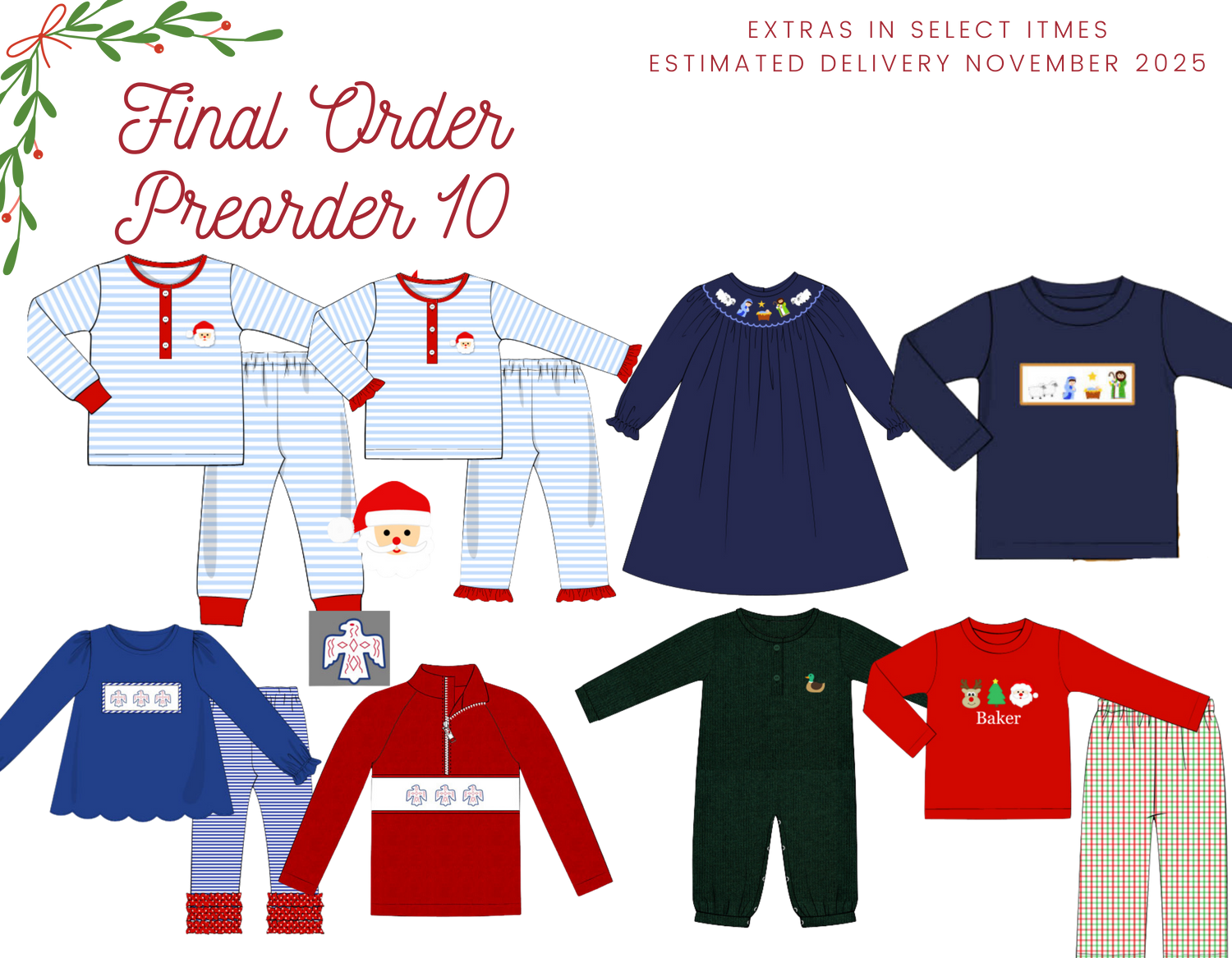 Past Preorder EXTRAS