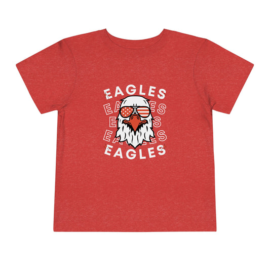 Eagles Sunglasses Toddler Short Sleeve Tee