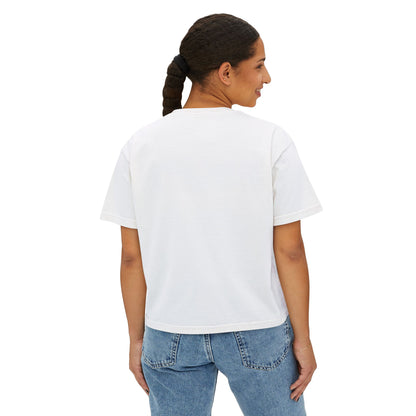 Women’s Boxy Tee – “Bandits” Baseball Graphic Shirt
