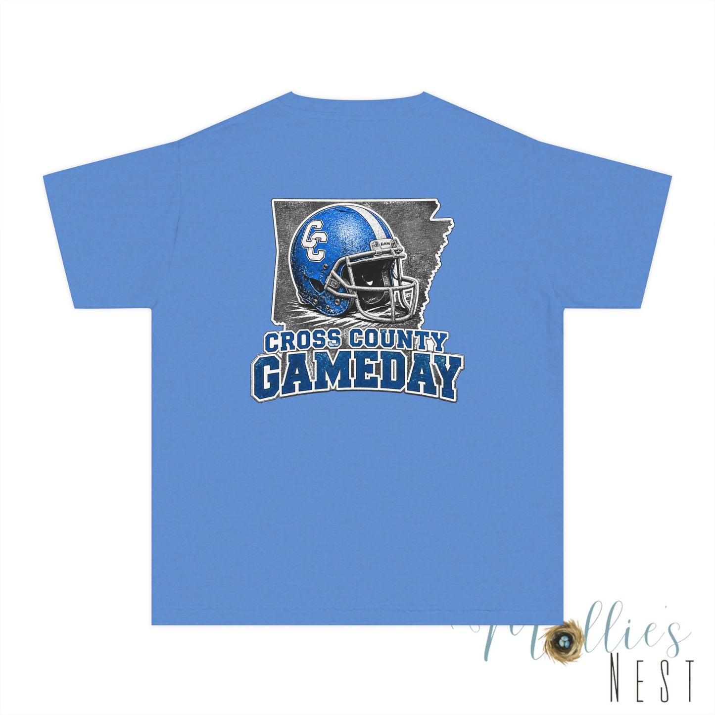 Youth Cross County Gameday Football Helmet Graphic