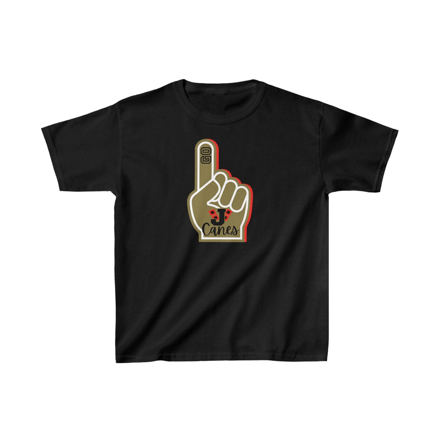 Kids Foam Finger. Jonesboro. Heavy Cotton™ Tee