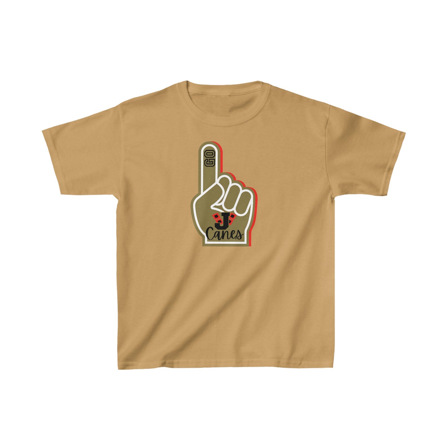 Kids Foam Finger. Jonesboro. Heavy Cotton™ Tee