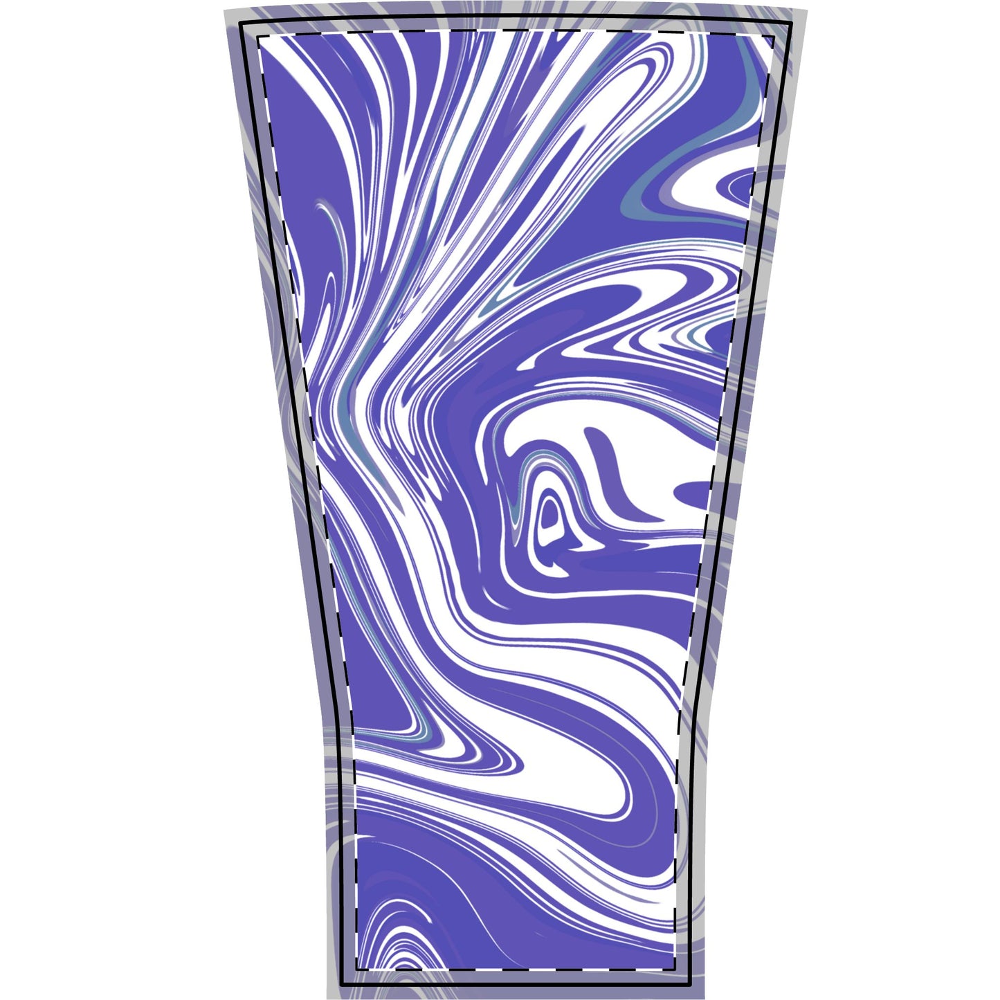 Nukumori Purple Swirl Arm Sleeve — Pattern Compression Sleeve