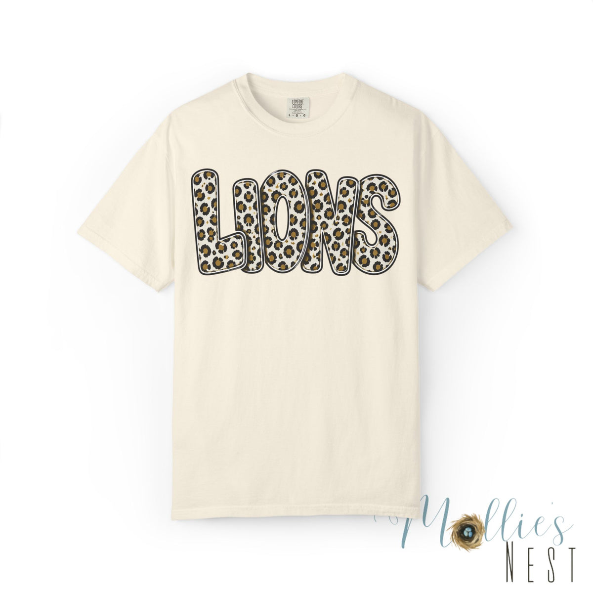 LIONS Leopard Stacked Graphic T-Shirt - ADULT