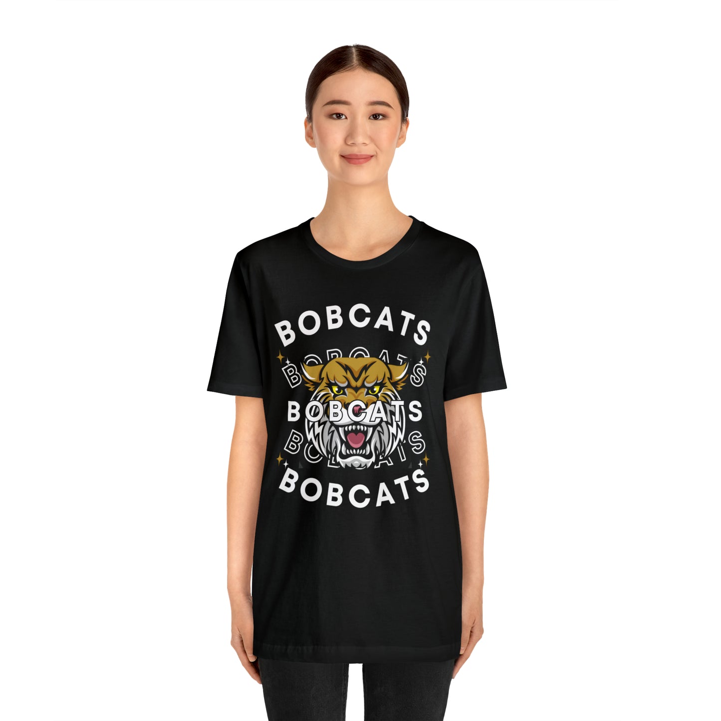 Bobcats Unisex Jersey Short Sleeve Tee