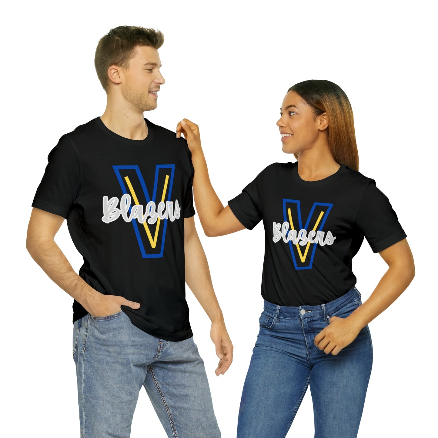 Valley View V Blazers Unisex Jersey Short Sleeve Tee